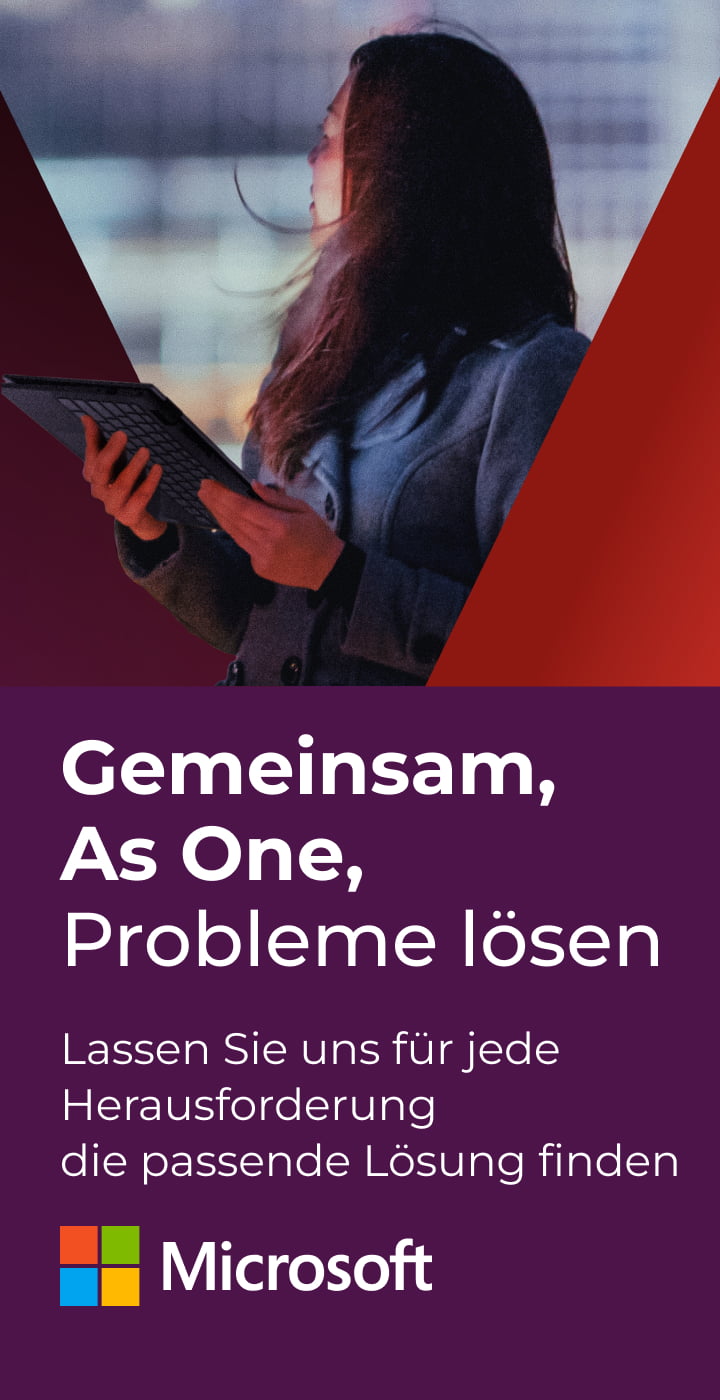 Gemeinsam, As One, Probleme lösen. Lassen Sie uns für jede Herausforderung die passende Lösung finden.